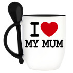 Кружка с ложкой