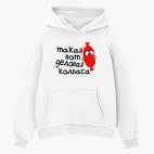 Толстовка худи оверсайз