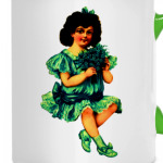 Девочка с букетом