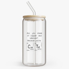 Банка с бамбуковой крышкой