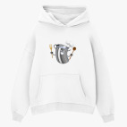 Толстовка худи оверсайз