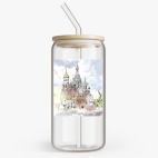 Банка с бамбуковой крышкой