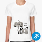 Женская спортивная футболка