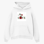 Толстовка худи оверсайз