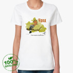 Женская футболка органик