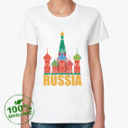 Женская футболка органик