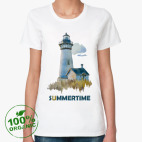 Женская футболка органик