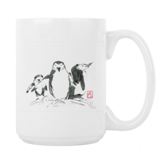 Кружка Семейка пингвинов