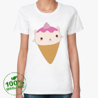 Женская футболка органик