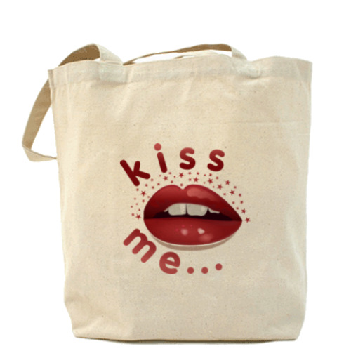 Сумка шоппер Kiss me...