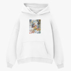 Толстовка худи оверсайз