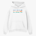 Толстовка худи оверсайз