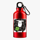 Металлическая бутылка 400 мл UV-DTF