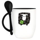 Кружка с ложкой