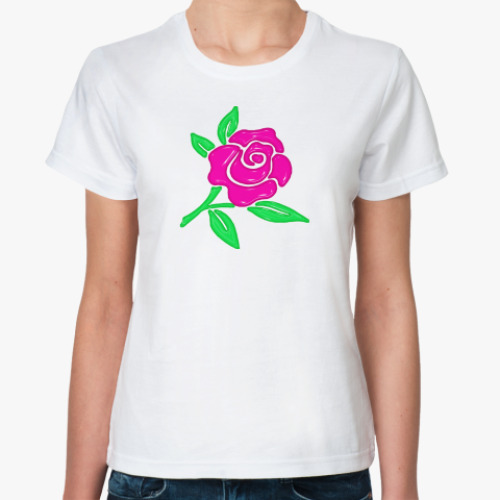 Классическая футболка PlasticRose