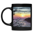 Кружка цветная UV-DTF