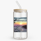 Банка с бамбуковой крышкой