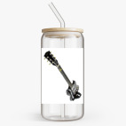 Банка с бамбуковой крышкой