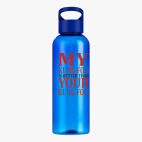 Прозрачная спортивная бутылка