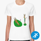 Женская спортивная футболка