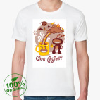 Мужская футболка органик