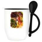 Кружка с ложкой