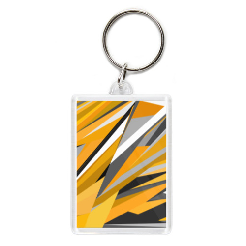 Брелок с принтом Геометрия цвета