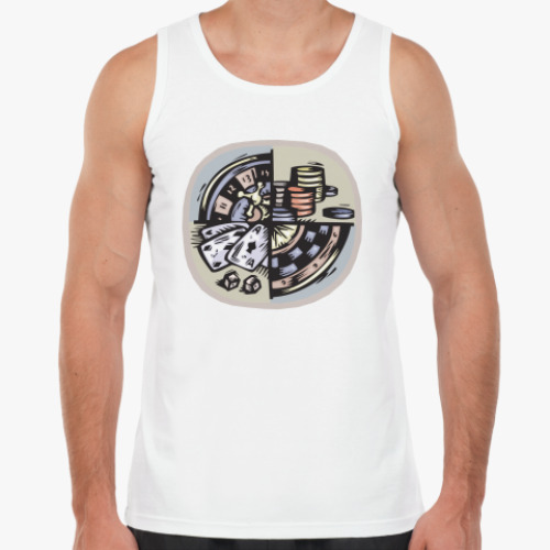 Майка с принтом Игра