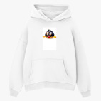 Толстовка худи оверсайз