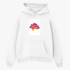 Толстовка худи оверсайз