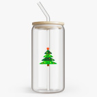 Банка с бамбуковой крышкой