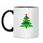 Кружка двухцветная