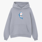 Толстовка худи оверсайз