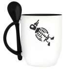 Кружка с ложкой