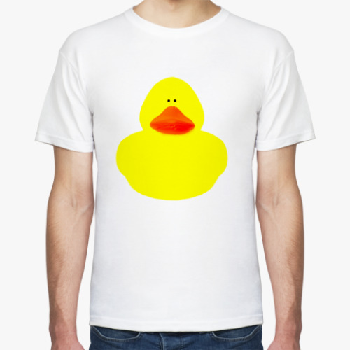 Футболка с принтом Уточка