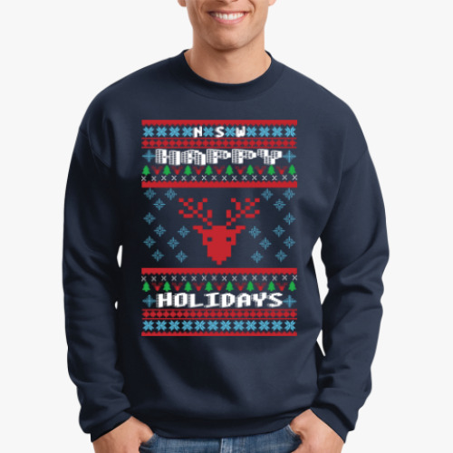 Свитшот Nsw Happy Holidays