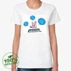 Женская футболка органик