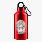 Металлическая бутылка 400 мл UV-DTF