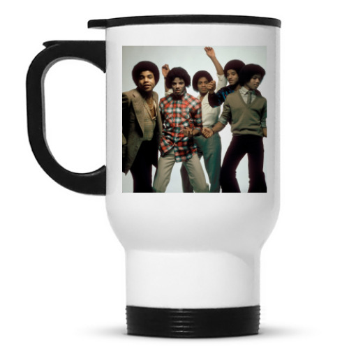 Кружка-термос с принтом Майкл Джексон