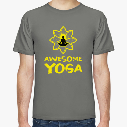 Футболка Awesome yoga - Классная йога