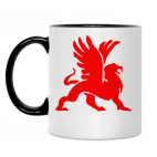 Кружка двухцветная