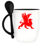 Кружка с ложкой