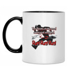 Кружка двухцветная