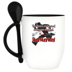 Кружка с ложкой