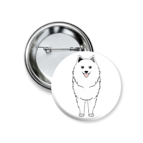 Значок 37мм с принтом Самоед С Тобой