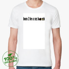 Мужская футболка органик