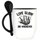 Кружка с ложкой