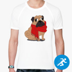 Мужская спортивная футболка