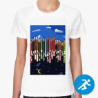 Женская спортивная футболка