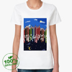 Женская футболка органик